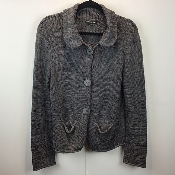 Barbara Who, 3 button, collared cardigan size medium. - Picture 1 of 8